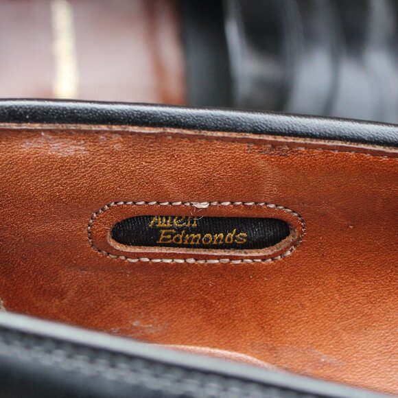 Allen Edmonds Calf Leather Black Loafers Men's US 7 Woman's 9.5 unisex - Picture 10 of 14